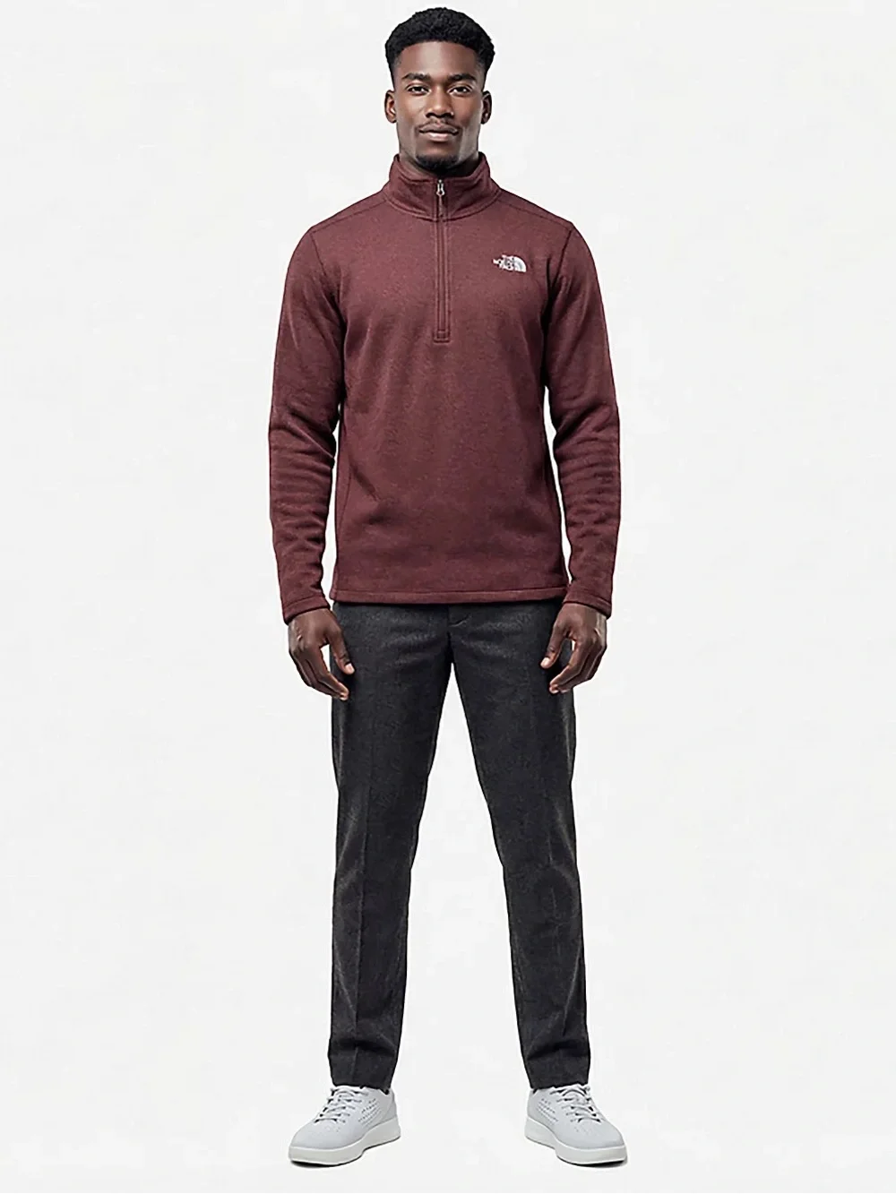 The North Face Textured Cap Rock 1/4-Zip Fleece Jacket
